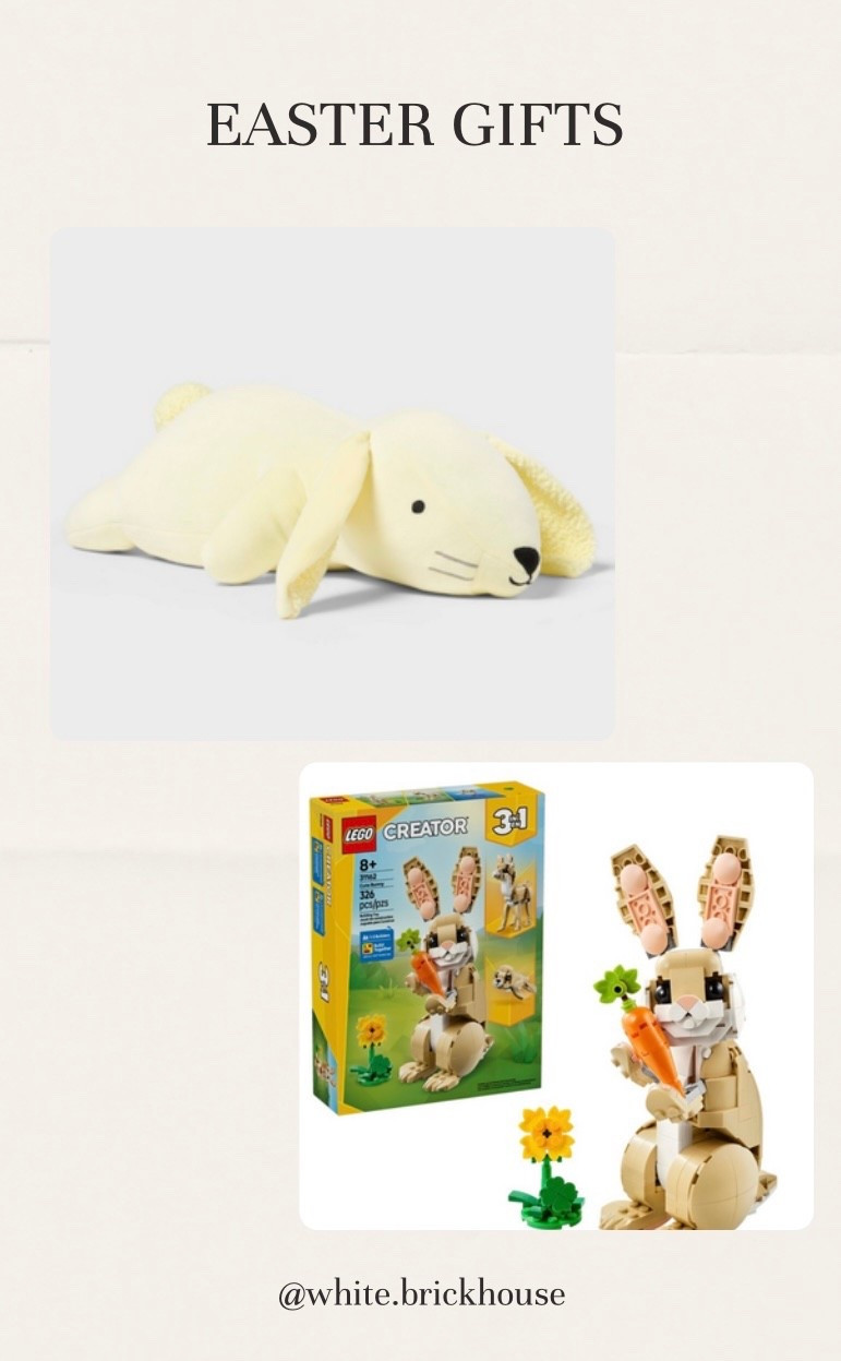 Easter gifts 
Easter basket ideas 
Bunny. Legos. Gift ideas



#LTKHome #LTKmomlife #LTKKids