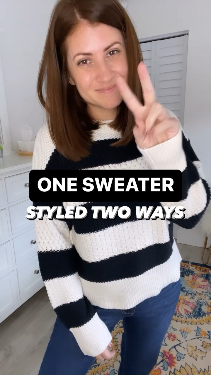 One Sweater styled 2 Ways | Target 

#LTKsalealert #LTKCyberweek #LTKHoliday