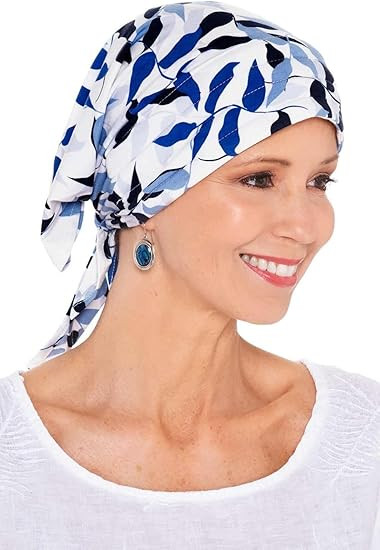 Cardani Instant Tie Headscarf - Padded Easy Tie Triangle Scarf in Luxury Viscose from Bamboo | Amazon (US)