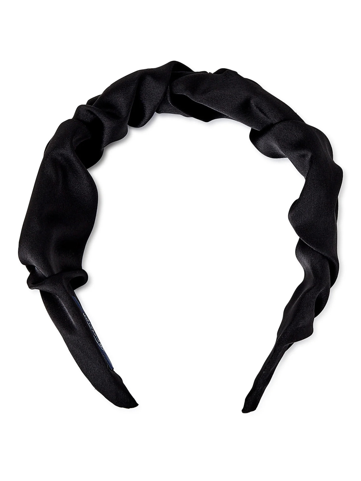 Scoop Women’s Ruffled Headband, Soft Headband, Ruffled and Soft Material, Black Headband - Walm... | Walmart (US)