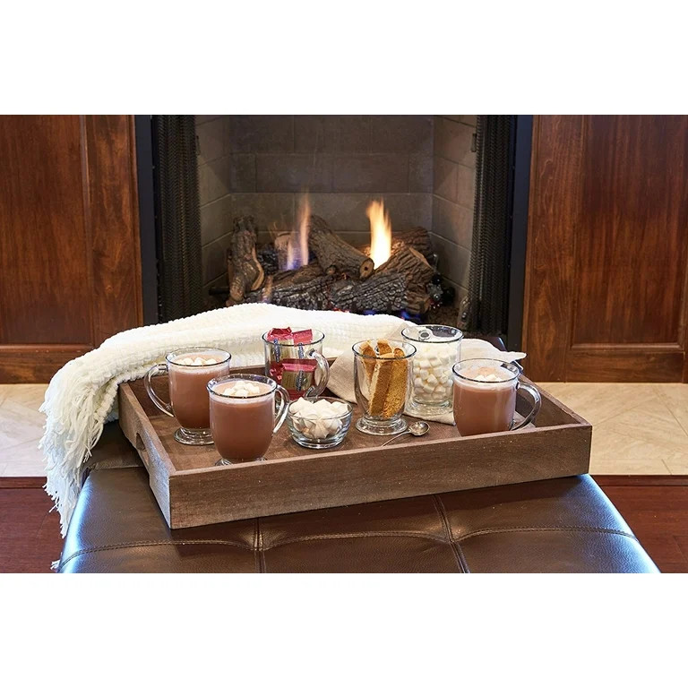 Anchor Hocking Clear Glass Café 16 Ounce Mug Set, 4 Piece Set | Walmart (US)