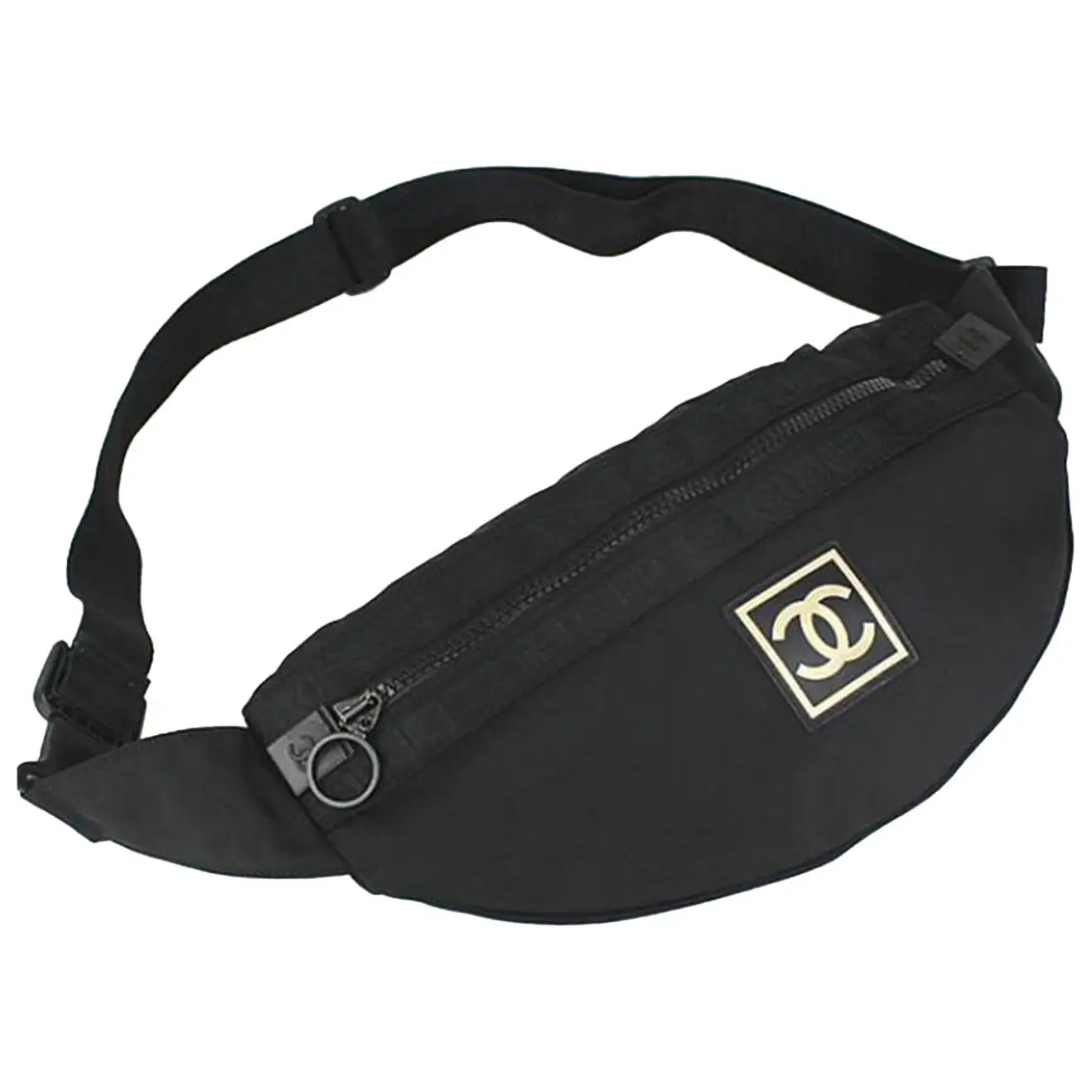 Chanel Vintage Nylon Large Crossbody Fanny Pack Bag | 1stDibs