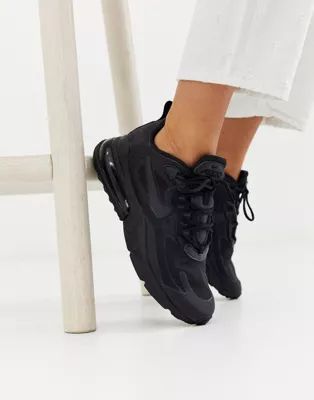 Nike – Air Max 270 React – Schwarze Sneaker | ASOS (Global)