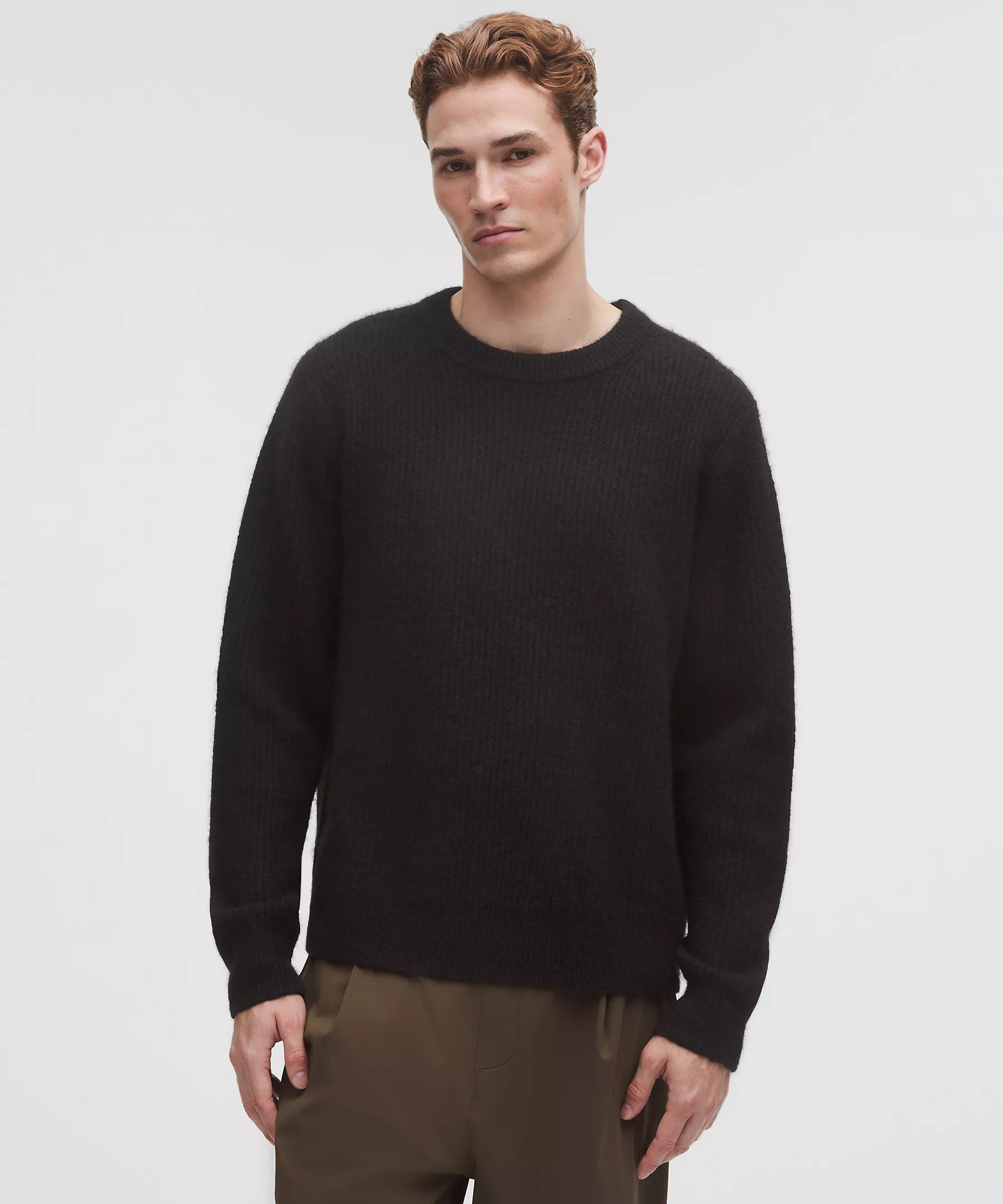 Wool-Blend Ribbed Sweater | Men's Sweaters | lululemon | Lululemon (US)