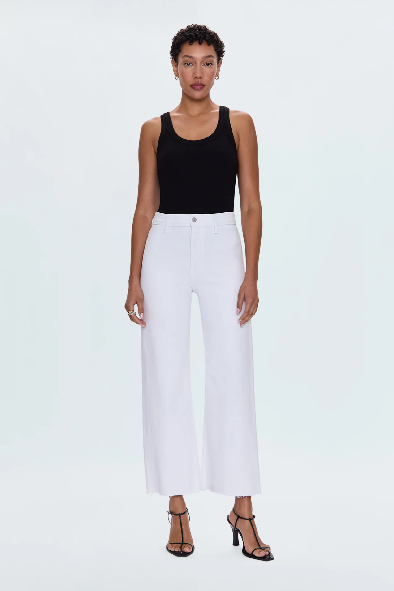 Penny High Rise Wide Leg Jean - Blizzard | Pistola Denim