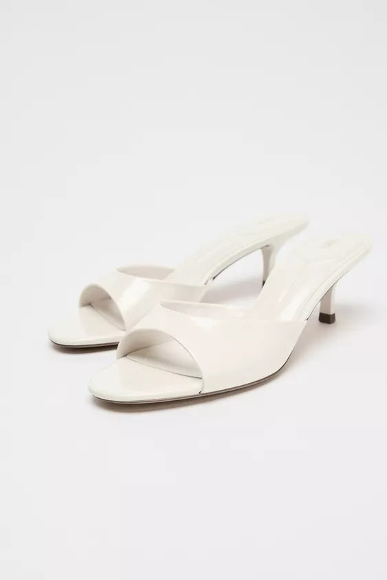 PATENT EFFECT SANDALS | Zara UK