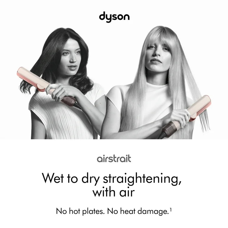 Restored Premium Dyson Airstrait\u2122 Straightener | Amber Silk (Refurbished) | Walmart (US)