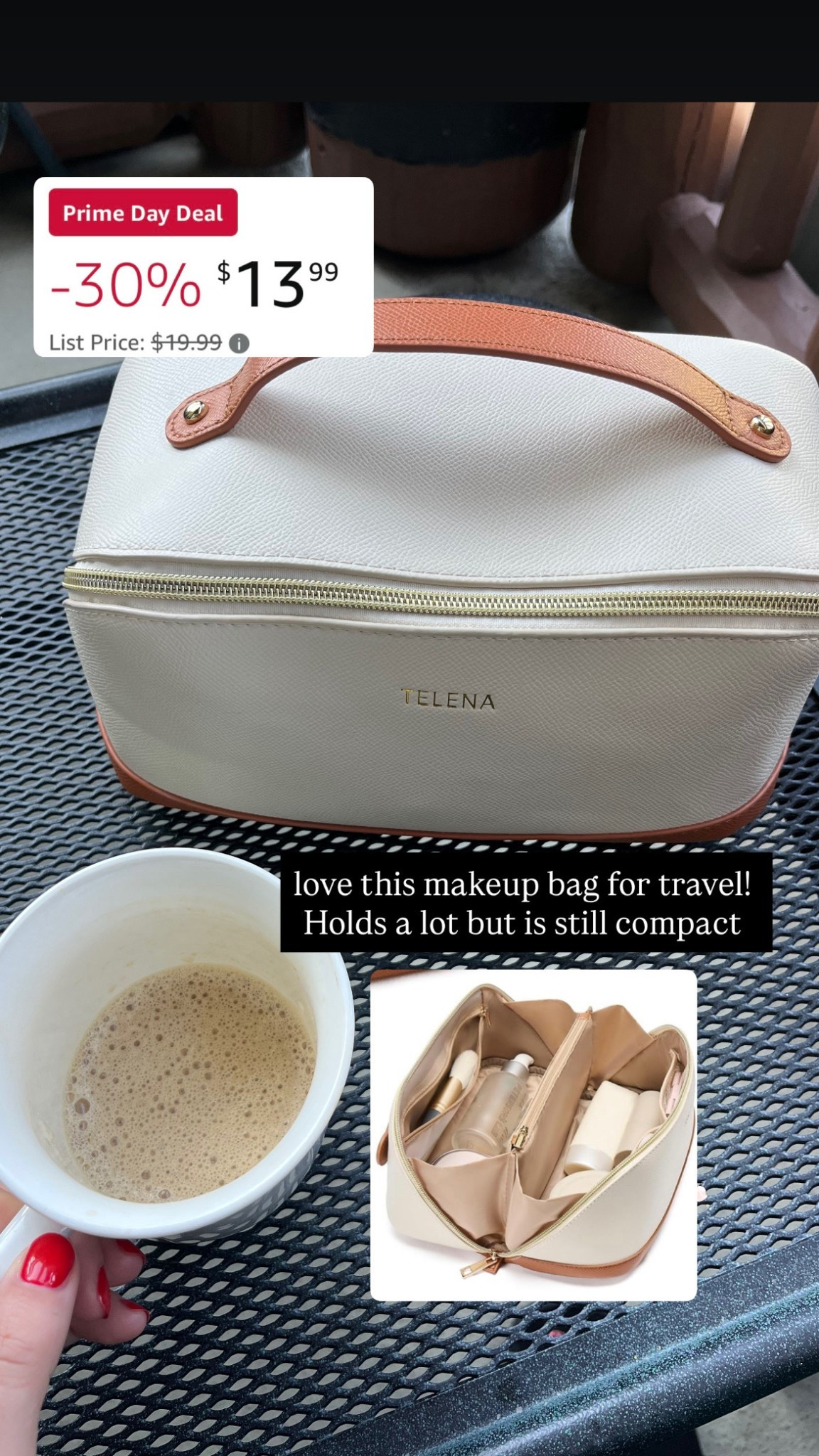The best travel makeup bag// holds a lot but zips up compact. On sale for prime day!

Amazon prime deals, prime day, Amazon finds, Amazon beauty, Amazon travel, makeup bag, travel bag

#LTKTravel #LTKSaleAlert #LTKFindsUnder50