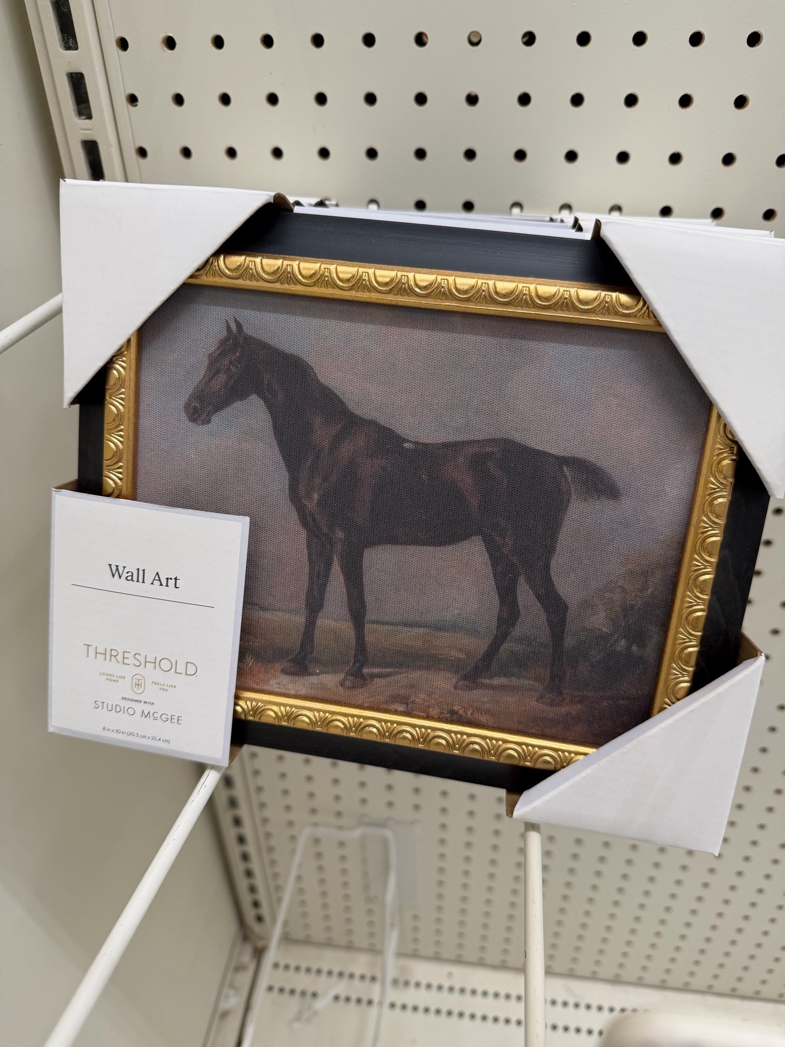 Studio McGee at Target horse artwork, can’t deny I love this! Has that vintage antique thrifted heirloom look we all love. Perfect for any wall or shelf. #walmarthome art decor

#LTKHome