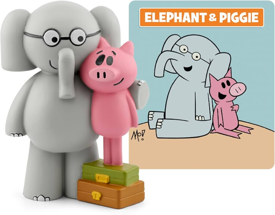 Tonies Mo Willems' Elephant & Piggie Audio Toy Figurine | Amazon (US)