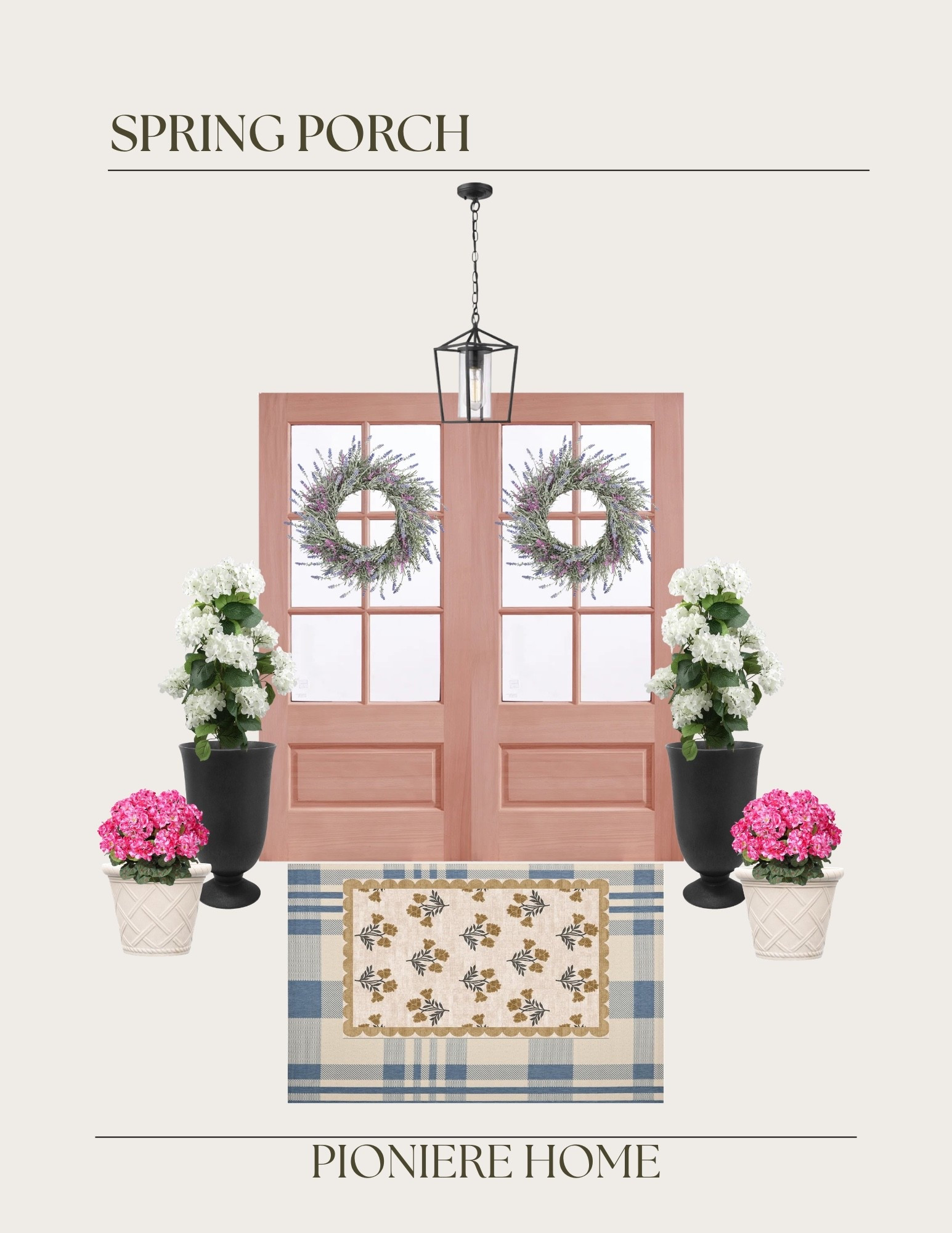 Spring porch decor from Amazon. Platers, faux outdoor plants, spring wreaths, layered front door rugs, affordable spring porch ideas  

#LTKSaleAlert #LTKSeasonal #LTKHome
