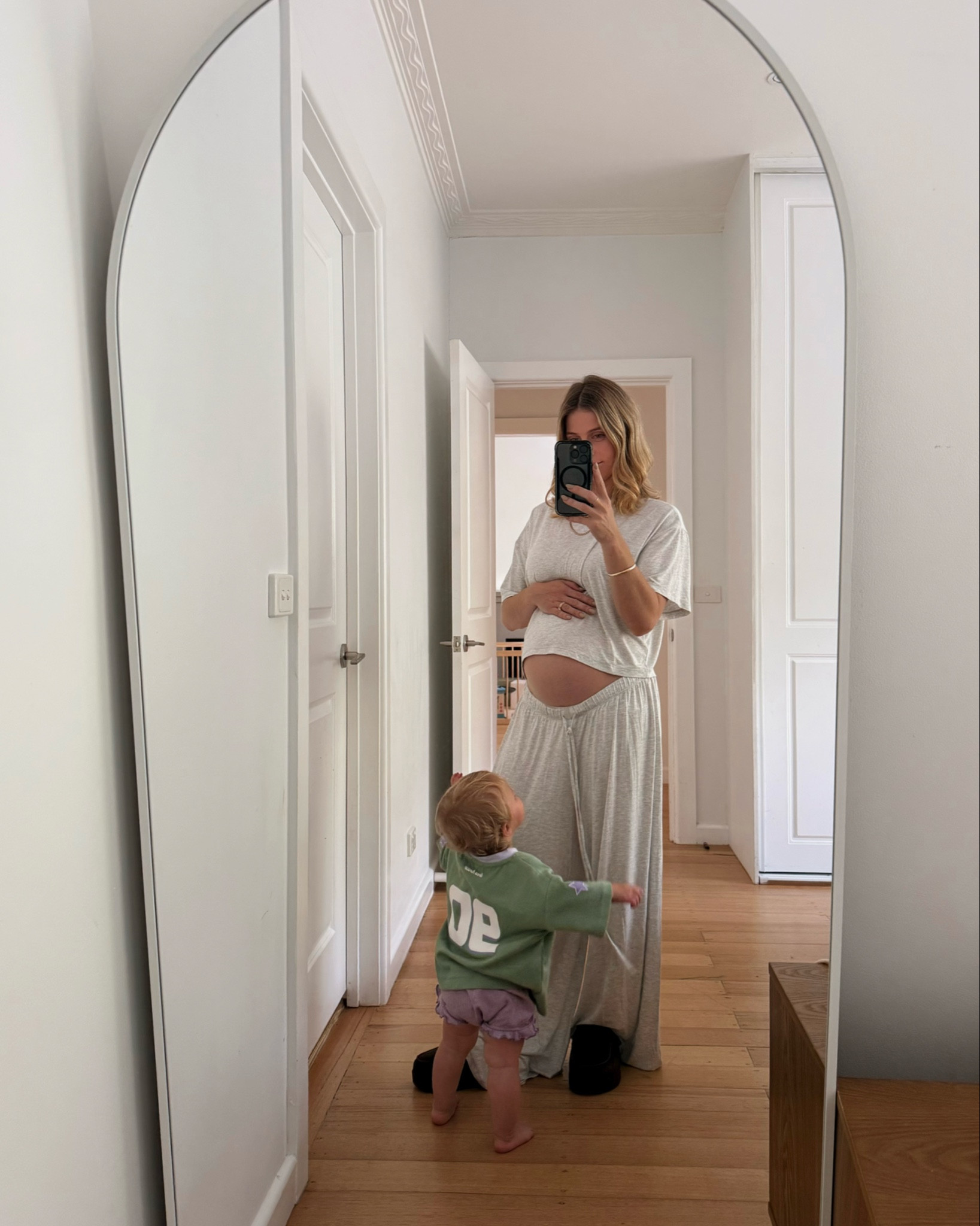 Wearing a size extra small in both top and pants this set is made for pregnancy it’s so buttery soft! 

#LTKmaternity #LTKaustralia #LTKspring