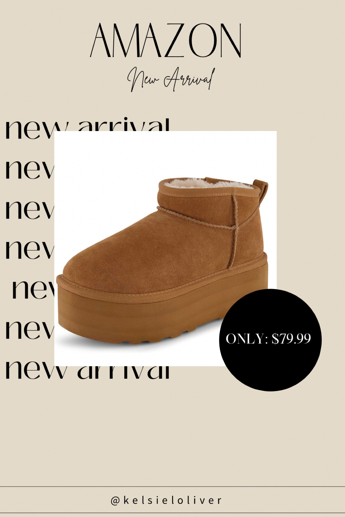 New Amazon Arrival!!✨✨ I’m obsessed with these new platform ultra minis! These will sell out fast!! 

| UGG Dupe | 

#LTKSeasonal #LTKunder100 #LTKshoecrush