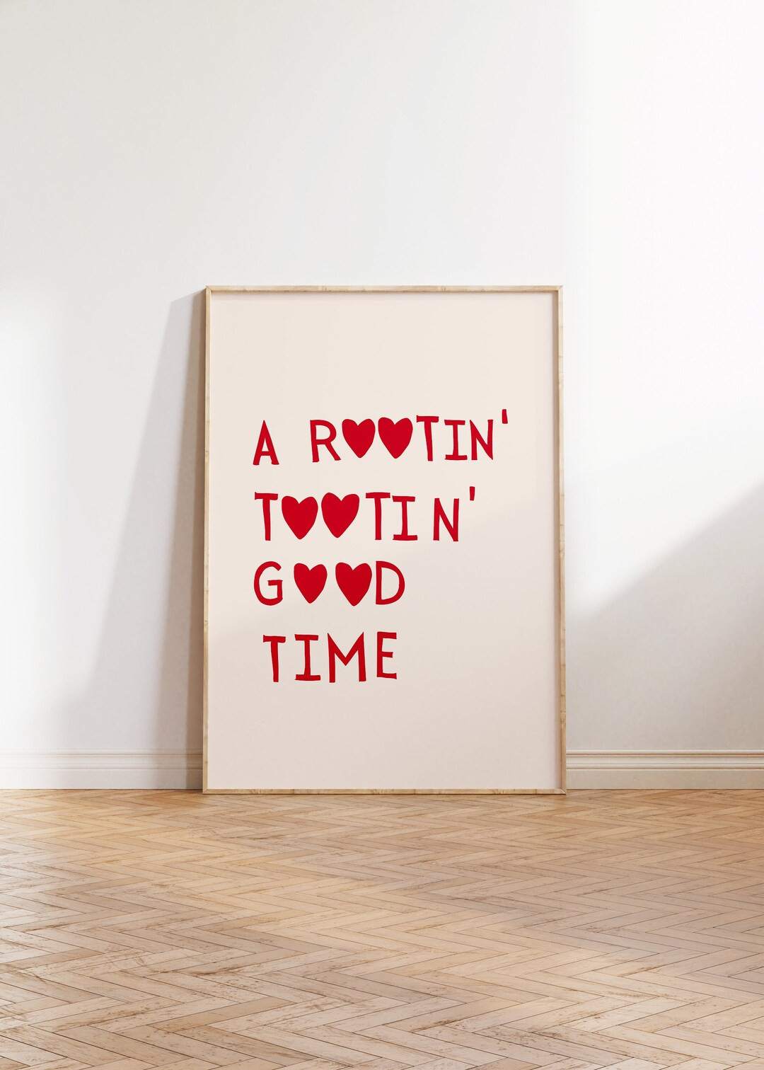 Cowboy Quote Print Western Wall Art Minimalist Heart Poster - Etsy | Etsy (US)