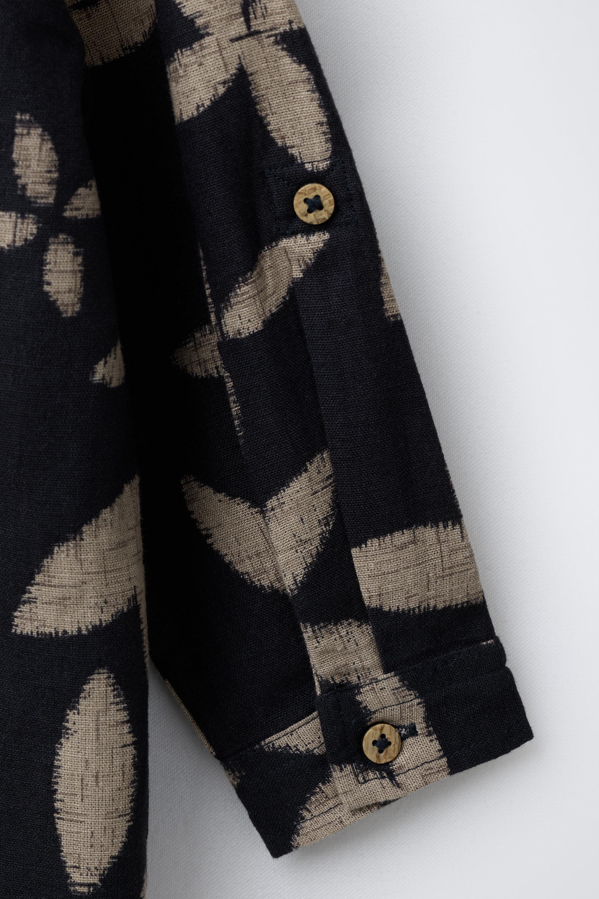 LEAF PRINT SHIRT | Zara US