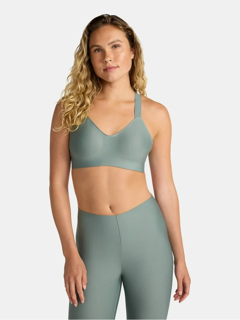 Avia Women's Bonded Shine Sports Bra, Sizes XS-XXXL | Walmart (US)