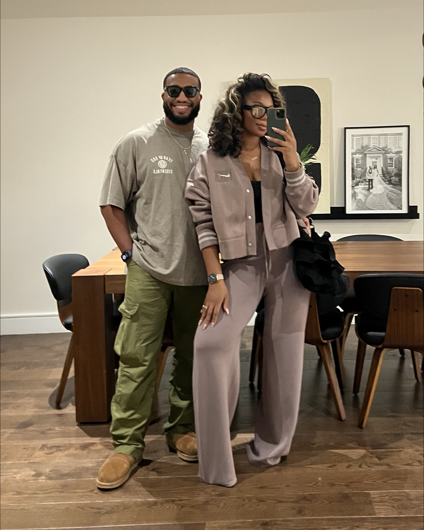 movie date night ❤️✨ I am wearing a medium cardigan and XL tall in the bottoms (JANESHAXSPANX FOR 15% off first order). Medium tank top (my favs!!) + the husband wearing a large top and large pants 

#LTKMens #LTKStyleTip #LTKTall