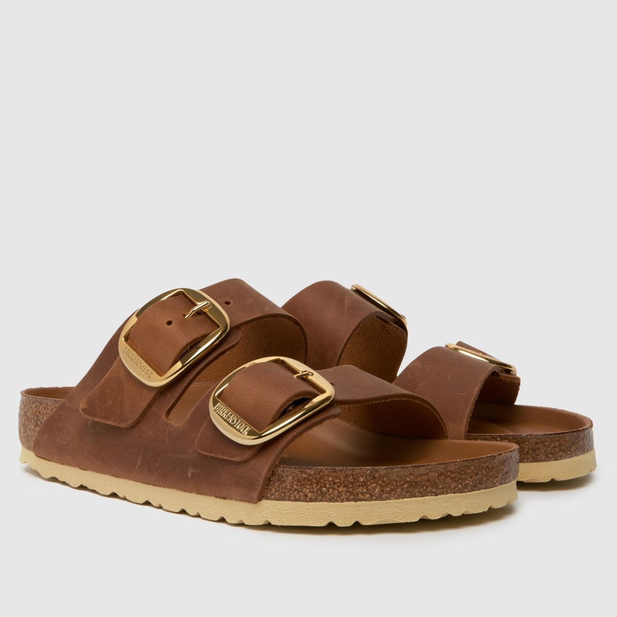 Womens Cognac BIRKENSTOCK Arizona Big Buckle Sandals | schuh | Schuh