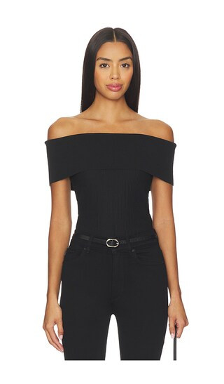 Off Shoulder Top in Black | Revolve Clothing (Global)