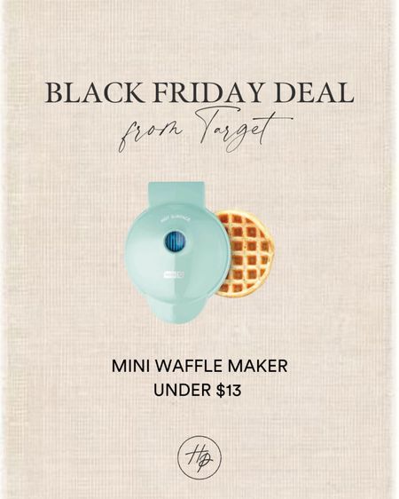 Black Friday sales, Target, waffle maker

#LTKSeasonal #LTKGiftGuide