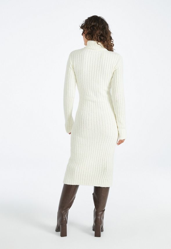 Easy Sweater Midi Dress | JustFab