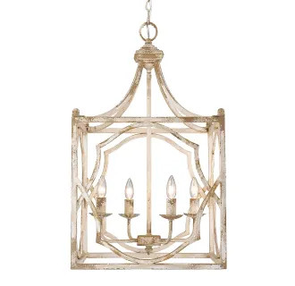 Laurent 4 Light 18" Wide Taper Candle Pendant | Build.com, Inc.