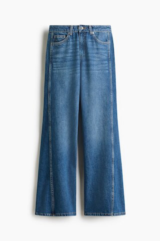 H & M - Flared High Waist Jeans - Blue | H&M (US + CA)