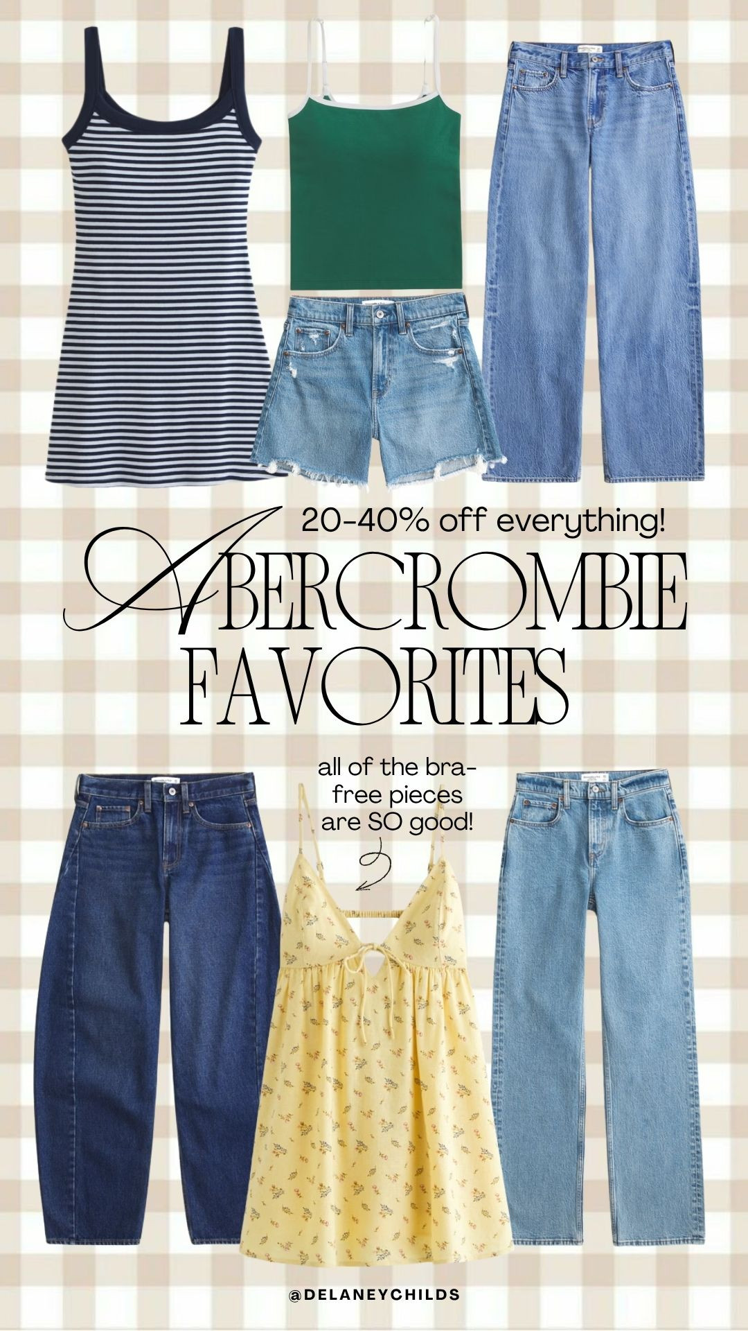 Abercrombie faves on sale for 20-40% off today! 

 #LTKgrwm #LTKootd #LTKSaleAlert