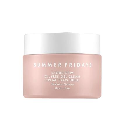 Summer Fridays Cloud Dew Gel Cream Moisturizer - Lightweight Gel Cream Face Moisturizer with Hyal... | Amazon (US)