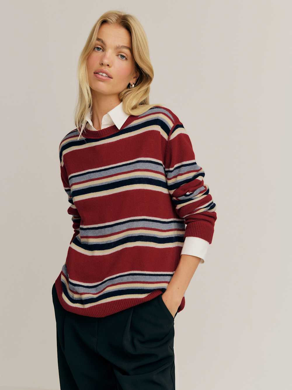 Cashmere Boyfriend Sweater | Reformation (Global)