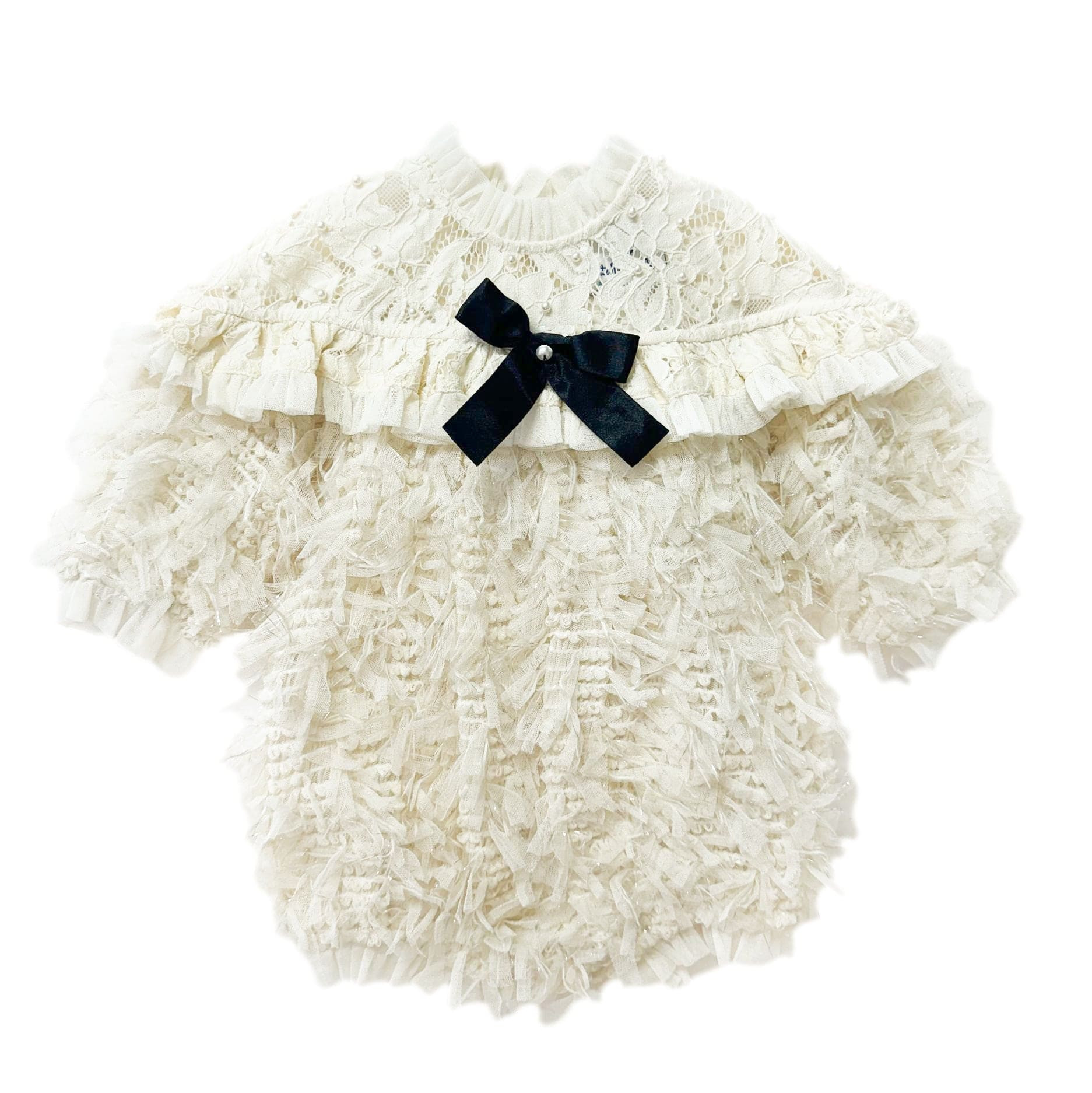 Ivanna Ivory Romper | petite maison kids