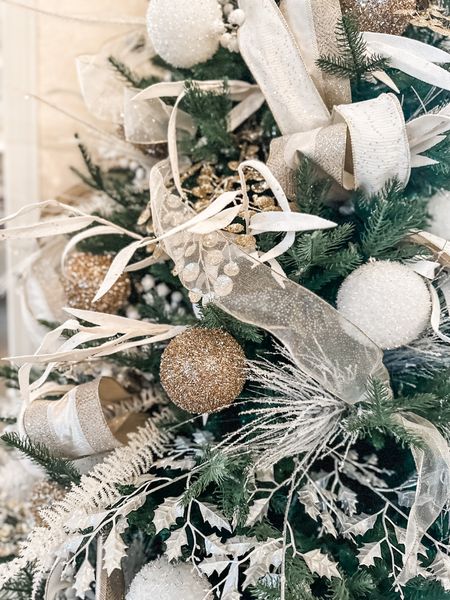 These tinsel ball ornaments are just so beautiful and affordable, on sale now too, 9 count for $10.50!

#LTKHoliday #LTKCyberWeek #LTKsalealert