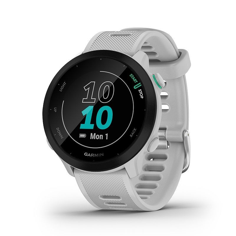 Garmin Forerunner 55 GPS Running Smartwatch, Whitestone | Kohl's