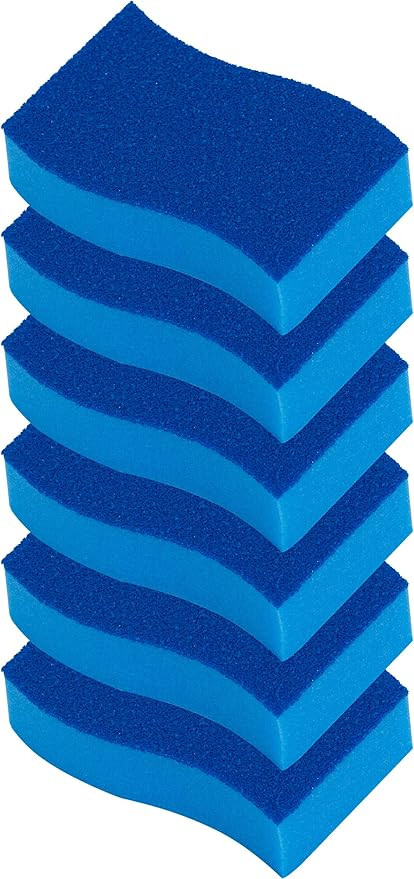 ELITRA Heavy Duty Scrubber Sponge, with Smell Resistant Hydrophilic Foam Technology, Odorless - B... | Amazon (US)