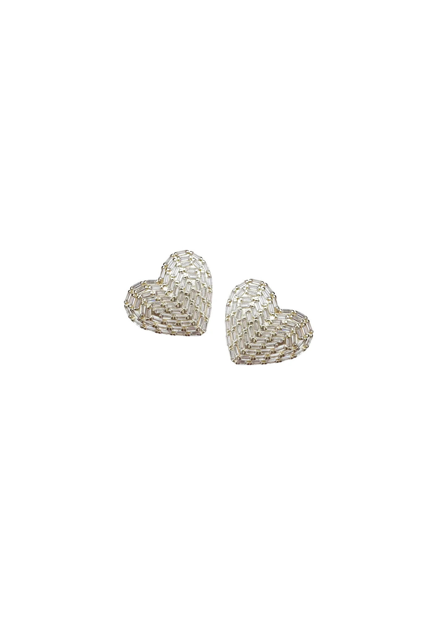 Petite Cœur Studs | Nicola Bathie Jewelry