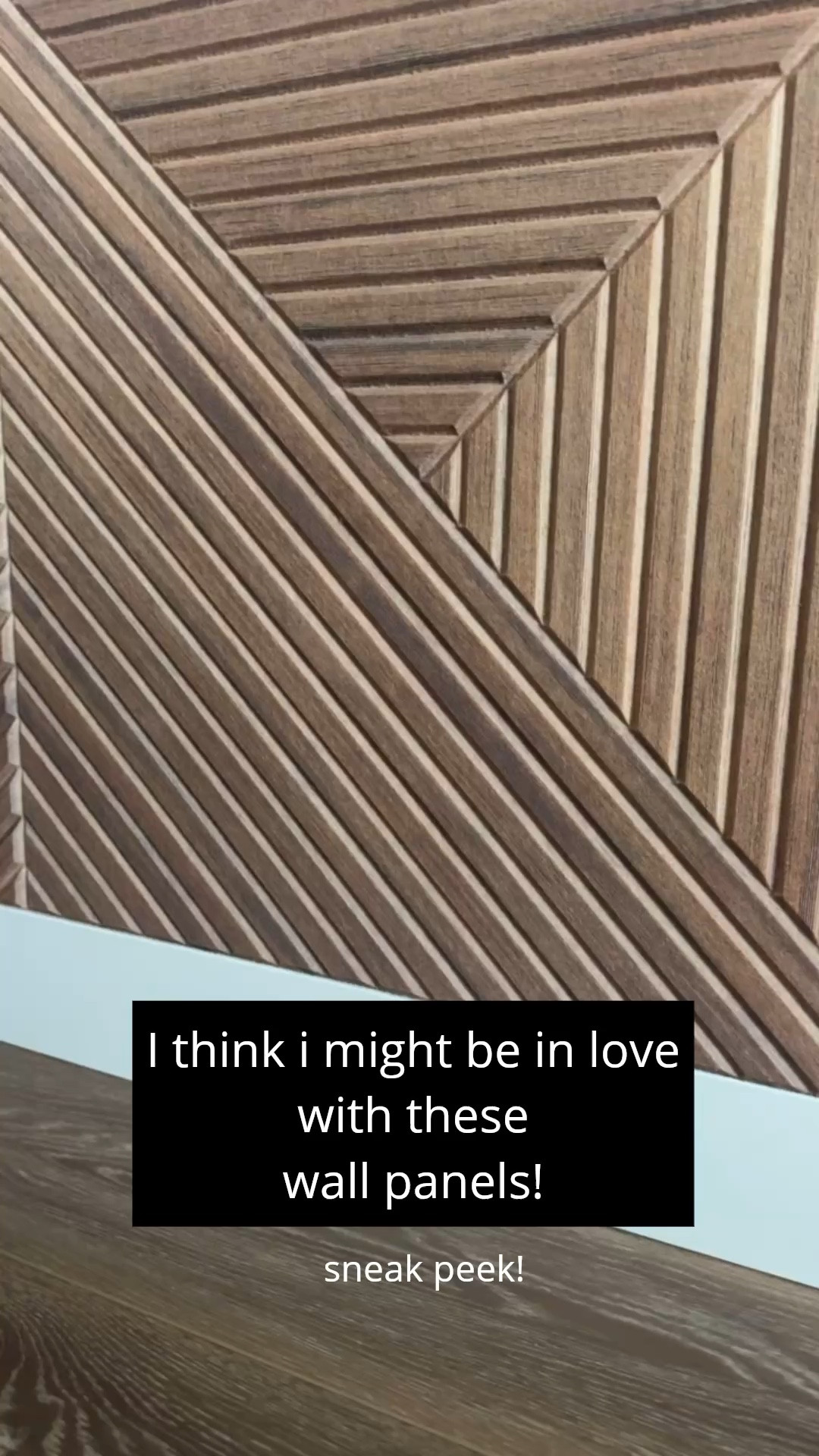 These square (sound) panels are the answer to my sad wall prayers! They stick right on the wall. They look like wood but they’re poly-fiber! You wouldn’t even know! Perfect for our upstairs wall to dampen some echo! 

This is also the perfect solution to our textured all situation if you’ve been following along. I wanted a batten feature wall for so long but didn’t want to deal with the process of sanding the texture off. This involves no sanding. No glueing. No nails. No painting! (IYKYK my hate/hate relationship with painting!) 

10/10 recommend these! And you can create so many different designs with them. Can’t wait to show you the one I figured out!


#LTKHome #LTKSaleAlert #LTKdayinmylife