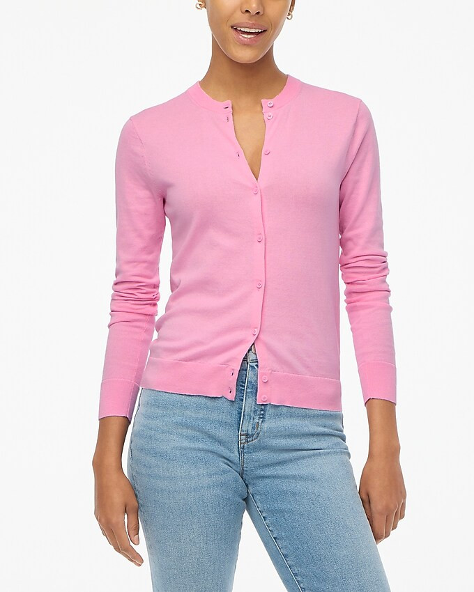 Classic cotton cardigan sweater | J.Crew Factory