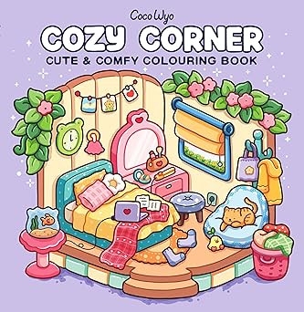 Cozy Corner: A Calm and Comforting Colouring Book for All Ages (Coco Wyo) | Amazon (UK)