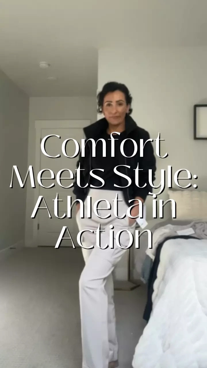 What a whirlwind of love and excitement! Few months ago, my daughter called me just hours before she went into labor, so I hopped on a last-minute 5 a.m. flight from Texas to Utah—no sleep, but it was so worth it. 

Utah was an adventure, especially while adjusting to a new baby's schedule. As the air conditioning battled the summer heat, I popped into the local Athleta store for some comfort essentials. 

I found the perfect cargo pants—subtle pockets, high-waisted, and oh-so-comfy! They were ideal for travel and those endless baby cuddles. 🍼 Plus, their tanks were classic and chic; I grabbed one in black, my go-to color! And that jacket? An absolute favorite for years—light, comfy, and stylish. I even got one for my other daughter, and she adored it too! 

#LTKStyleTip #LTKSeasonal #LTKVideo