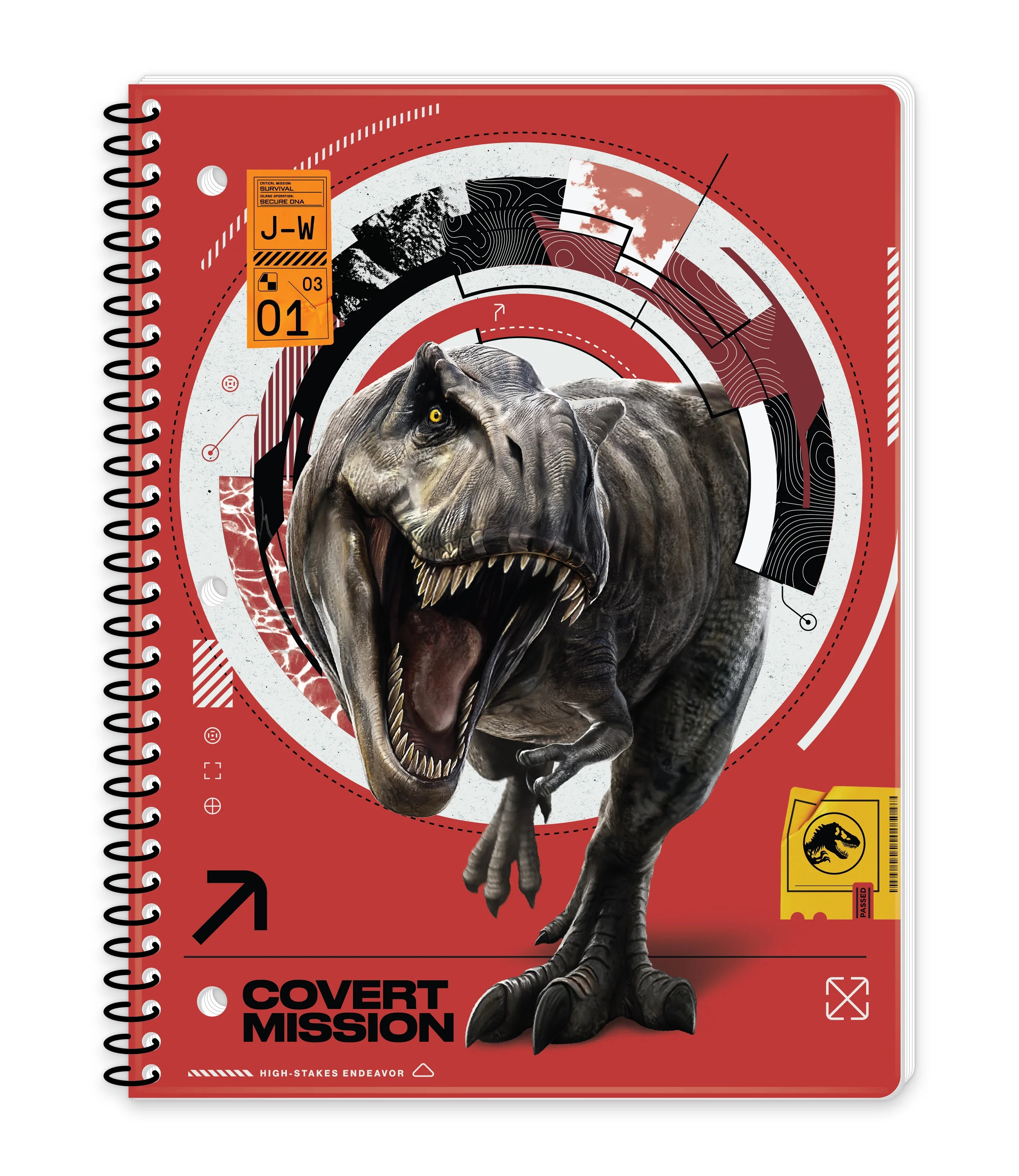 Jurassic World 1-Subject Spiral Notebook, Wide Ruled, 80 Sheets, Multi-Color | Walmart (US)
