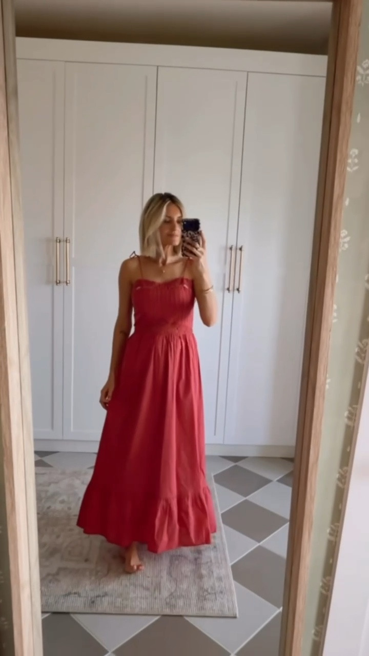 Can’t get over this maxi dress 😍 you won’t believe where it’s from! The perfect shade of rosy pink to wear on vacation or any outing in spring and summer. Wearing size S

Loverly grey, eyelet bodice dress, flowy women’s maxi, vacation dresses, fit and flare, dresses under 35, spring summer outfit ideas 

#LTKTravel #LTKSeasonal #LTKootd