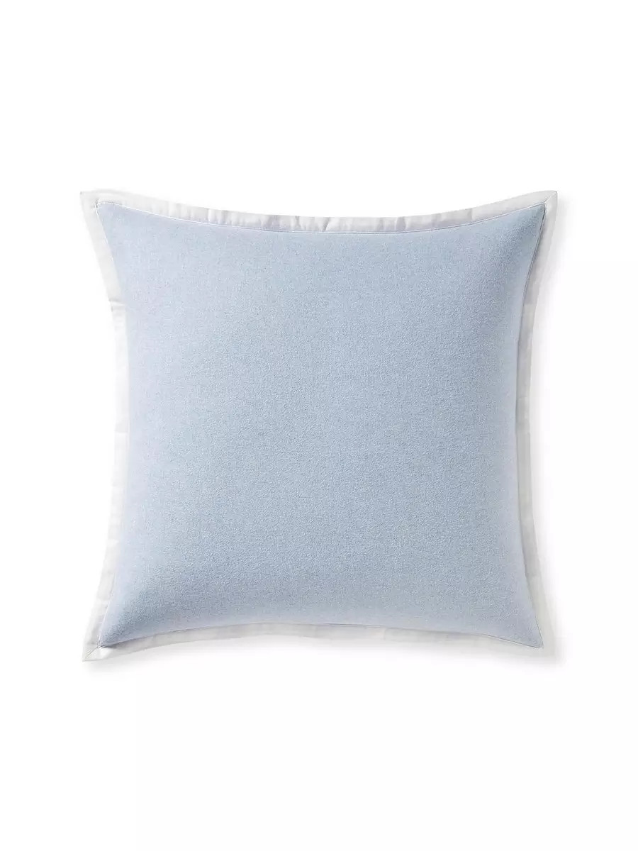 Belvedere Brushed Cotton Sham | Serena and Lily