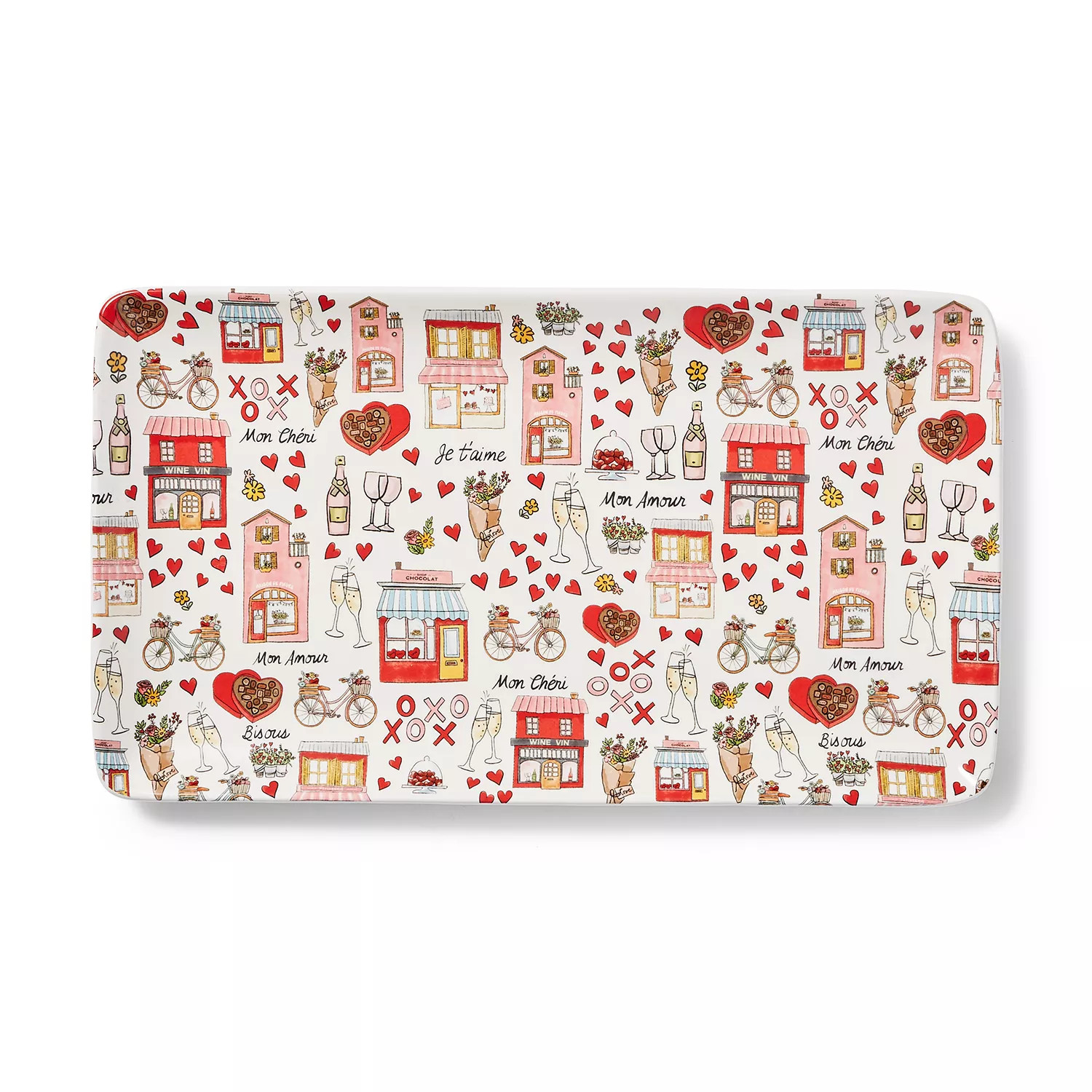 Sur La Table Valentine’s Day Rectangular Platter | Sur La Table