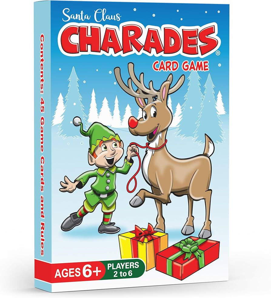 Arizona GameCo Santa Claus Charades, a Family Christmas Party Game for Kids Ages 6 and Up – No ... | Amazon (US)