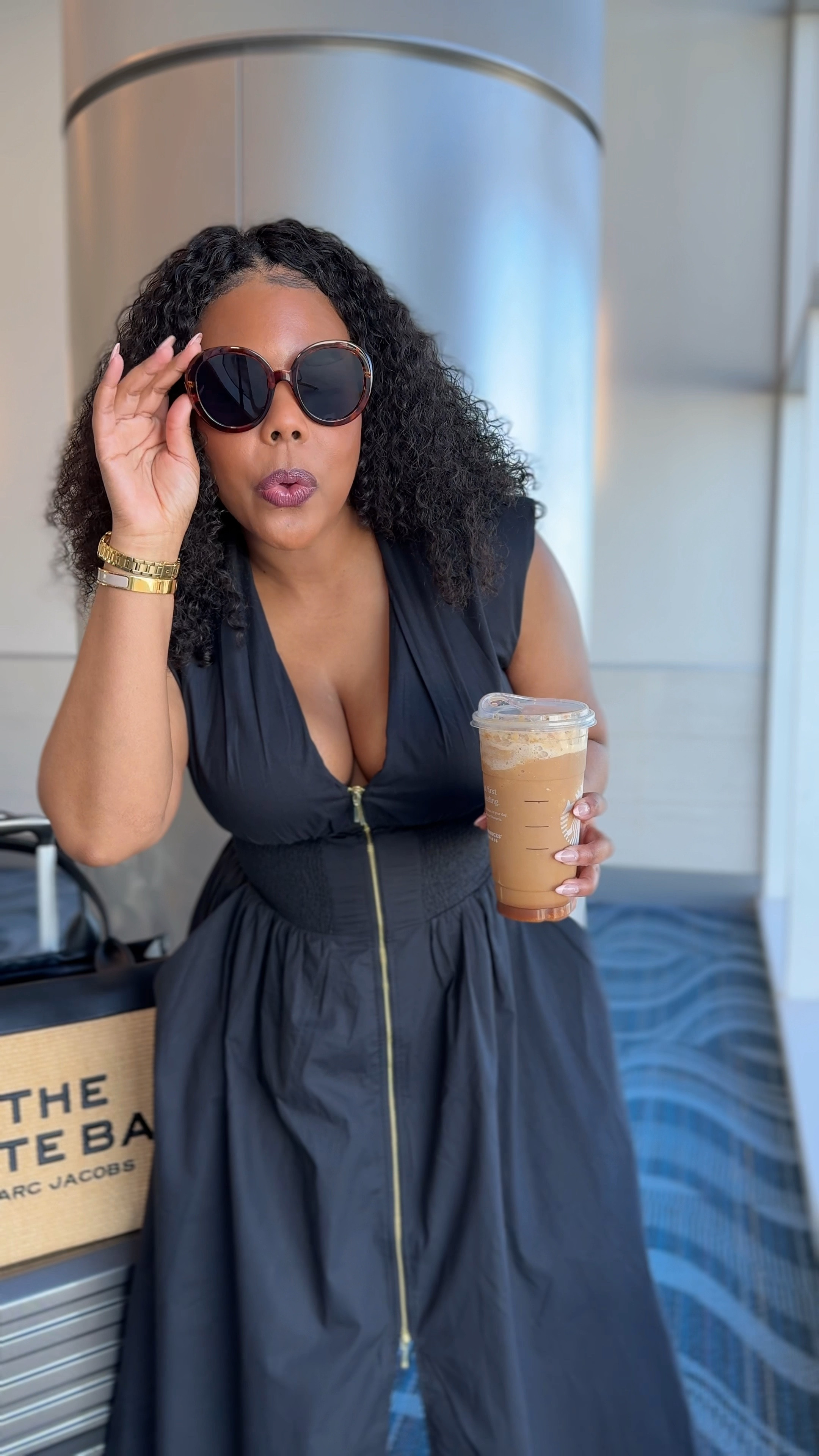 Anthropologie dress for travel day ootd! 

#LTKmidsize #LTKstyletip #LTKtravel