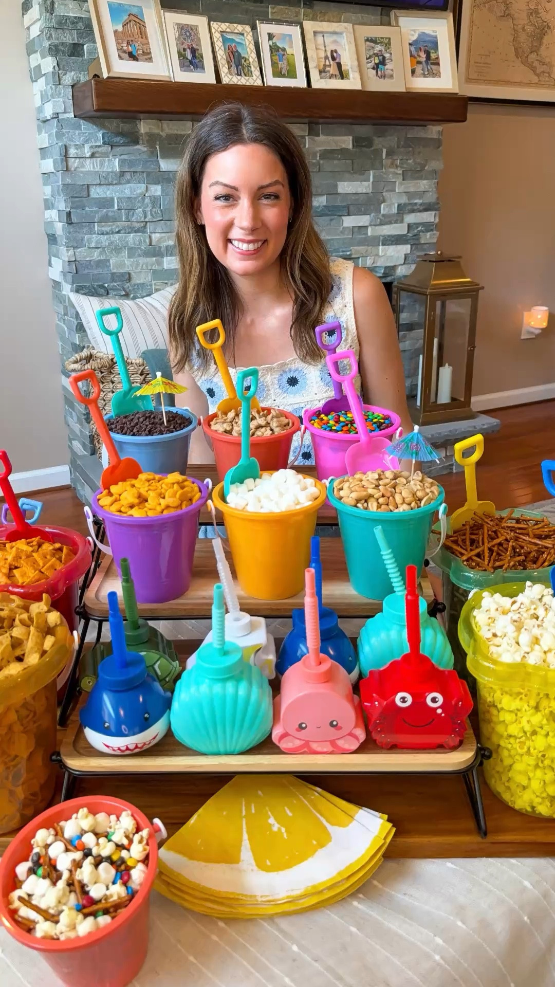Summer themed trail mix snack bar 🤗🐚🥨🍿

#LTKHome #LTKfoodie #LTKSeasonal