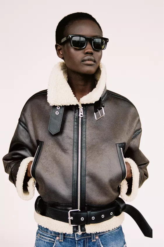 DOUBLE SIDED SHORT JACKET | Zara US