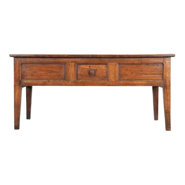 French 19th Century Walnut Work Table | Chairish