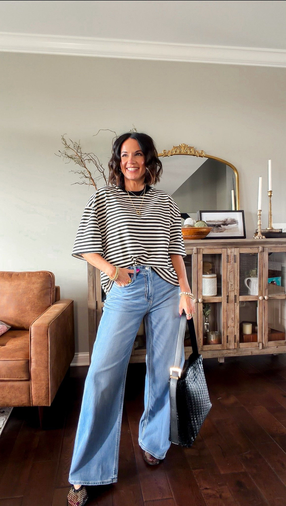 The comfiest jeans I own🙌🏼👖This dreamy drape fabric is AMazing! And they are on major sale⭐️
@ae @Target 

#LTKootd #LTKSaleAlert #LTKPetite