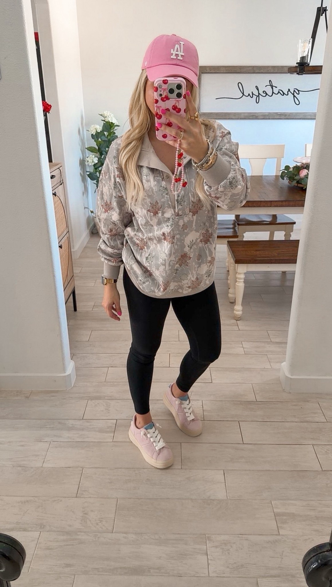 Comfy cute outfit
Camo pullover small
Align leggings 
Heydude slip on shoes so comfy tts

#LTKootd